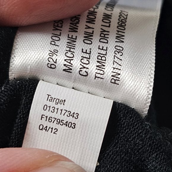 Mossimo Supply Co. Ebony Black Tank Top Maxi Dress M NWT - Picture 7 of 8